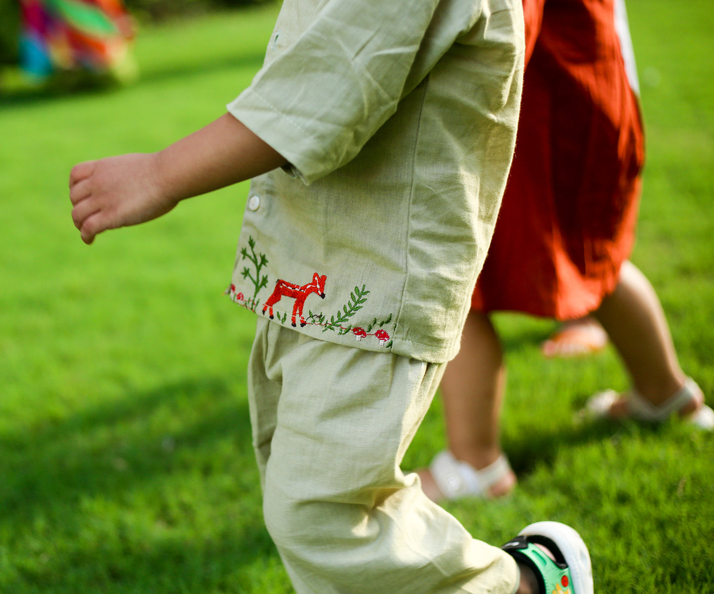 Unisex Sage Sprout Cord set