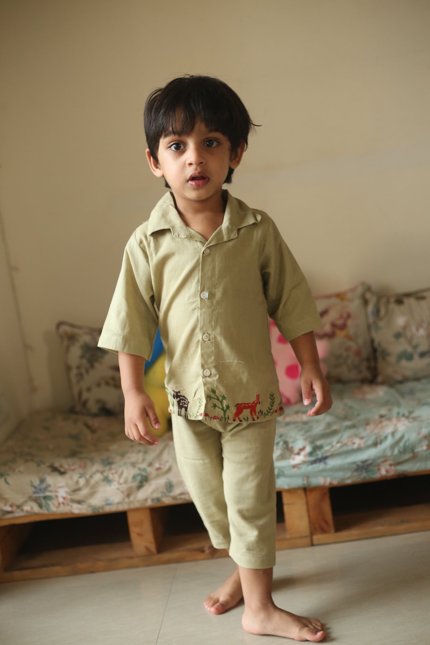 Unisex Sage Sprout Cord set