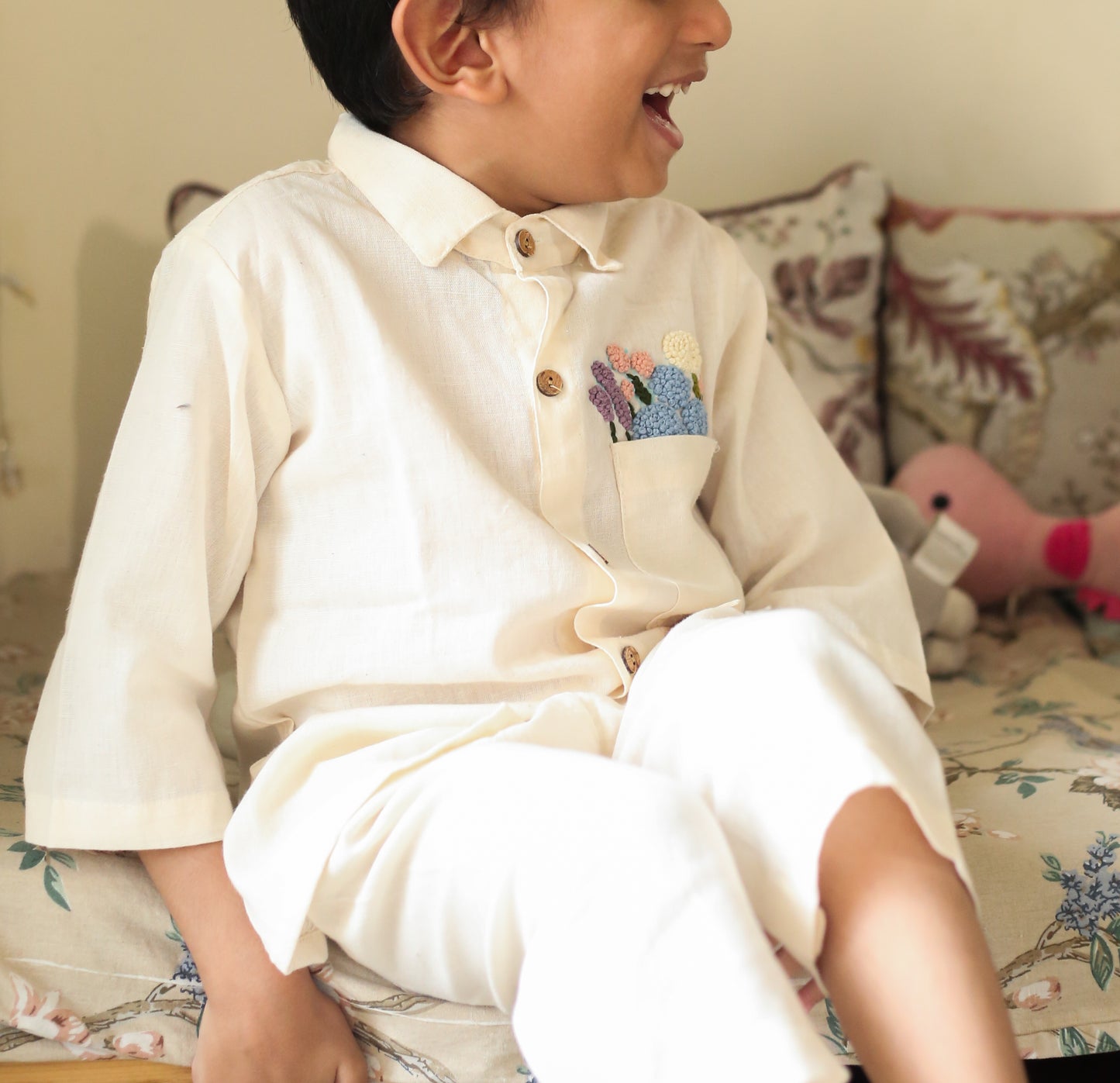 Unisex Vanilla Cloud Cord set