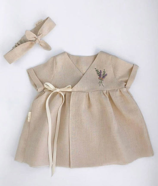 Girls Cotton Khadi Frock